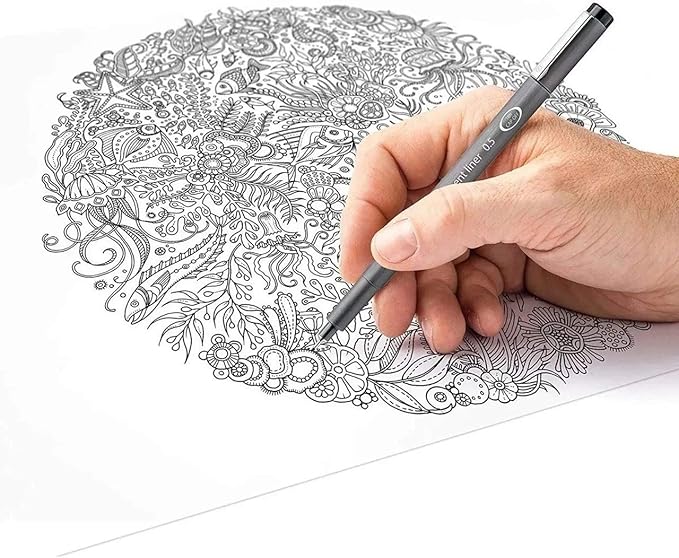 Staedtler Pigment Liner, 0.2mm, Black Ink (308-0.2)