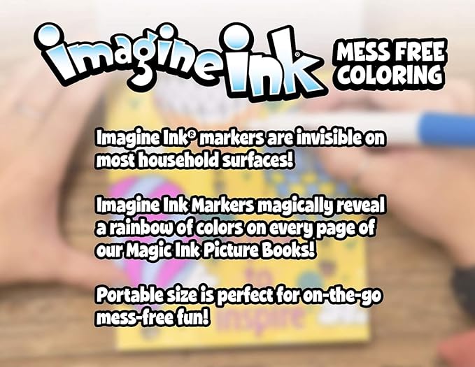 Bendon Moana 2 Imagine Ink | Moana Coloring Book with Mess Free Marker | Moana Activity Book | 16 Pages | Officially Licensed