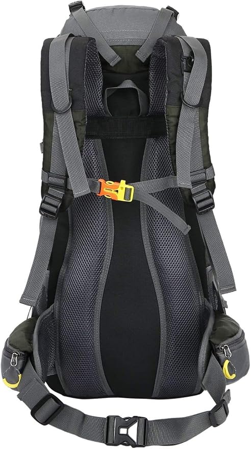 WoneNice 50L(45+5) Waterproof Hiking Backpack Outdoor Daypack w/Rain Cover