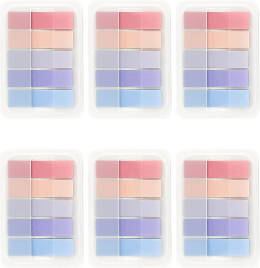 Mr. Pen- Transparent Sticky Notes Tabs, 600 pcs, Transparent Pop Up Writable Colored Book Index Tab, File Flags, Self Adhesive Divider Sticker for Notebook, Office, School, Teacher, Planner, Memo