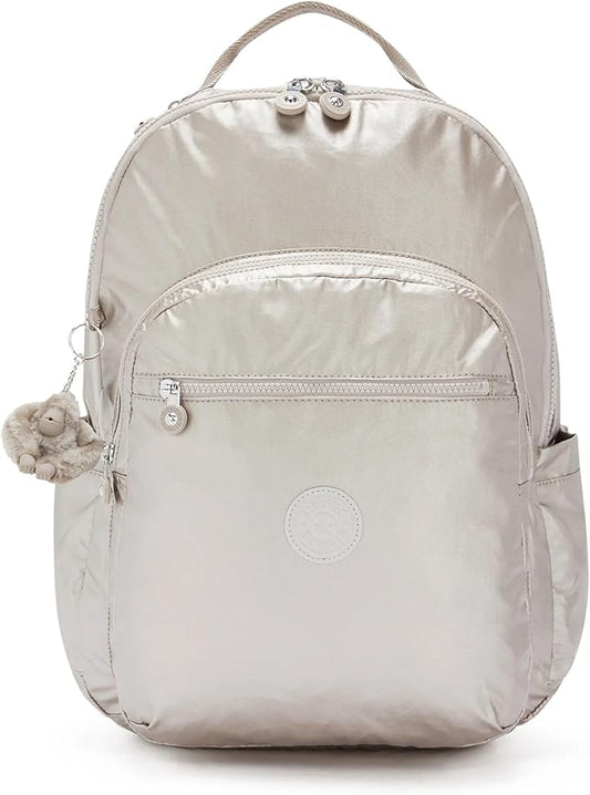 Kipling Women's Seoul Extra Large 17” Laptop Backpack, Durable, Roomy with Padded Shoulder Straps, Bag