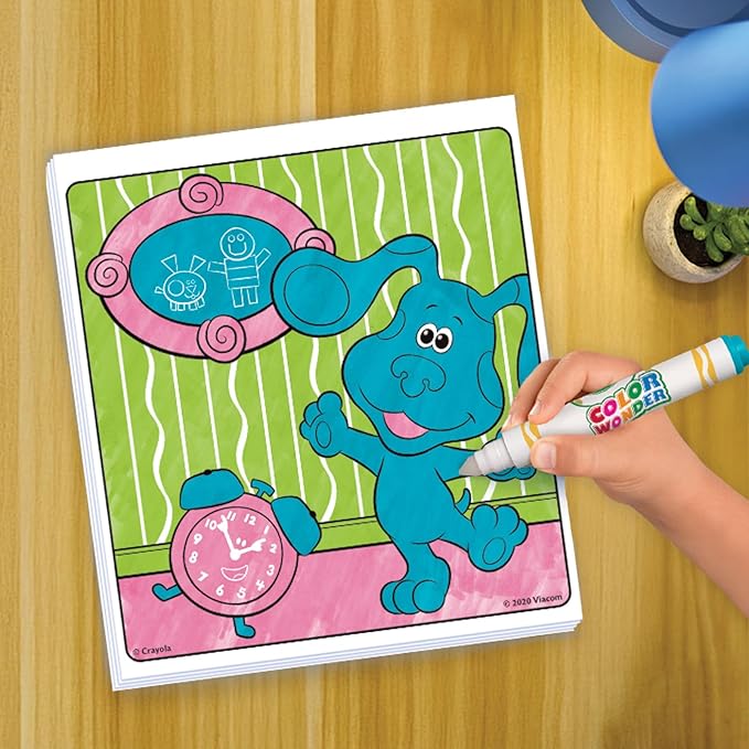 Crayola Color Wonder Nickelodeon Activity Pad Bundle (3pk), Mess-Free Coloring Set for Kids, Paw Patrol, Spongebob & Blue’s Clues, Travel Activity, Gift for Toddlers, 3+