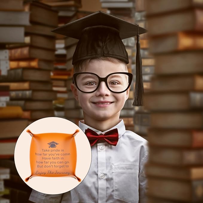 2026 Graduation Gifts for Her Him Class of 2026 Gifts Bulk Best Gifts for High School Senior 2026 Stuff 2026 Graduation Gifts for Men Women College Grad 2026 High School Boy Christmas Leather Tray
