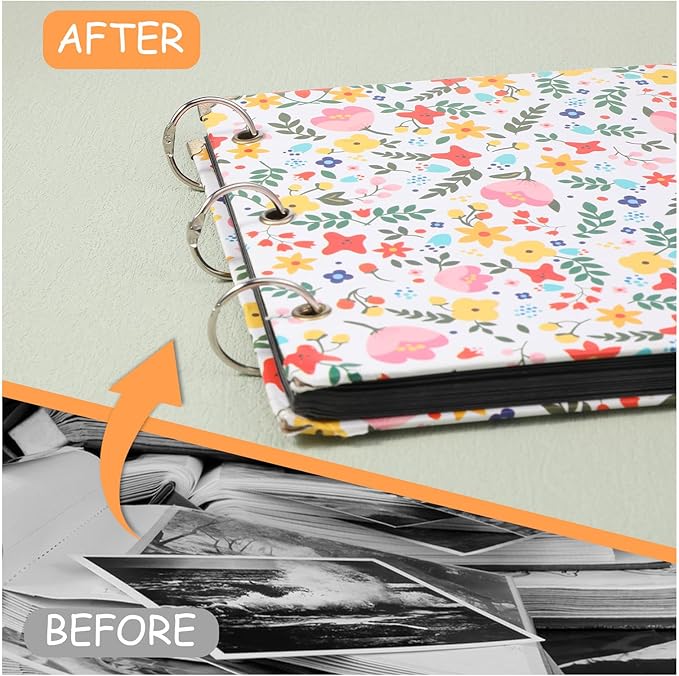 500 Pack 1.2 Inch Loose Leaf Binder Rings 30mm Metal Office Book Rings Office Book Flashcard Ring Metal for Index Cards, Notebooks, Flashcard, Papercards, DIY Crafts, Keychain