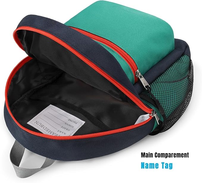 STEAMEDBUN Toddler Backpack for Boys 2-4, Kindergarten & Preschool Mini