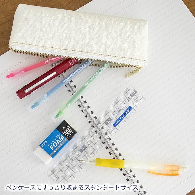 Sakura Crepas Eraser Foam Eraser Double 100 5 Pieces RFW100-5P
