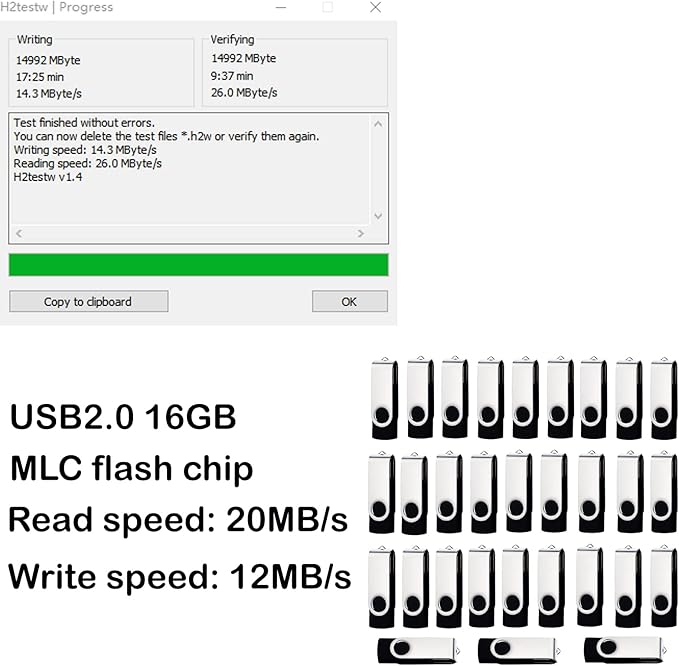 USB 16GB Flash Drive 50 Pack Thumb Drive Pack Pen Drive USB Drive 16GB USB Flash Drives Pack (Black)