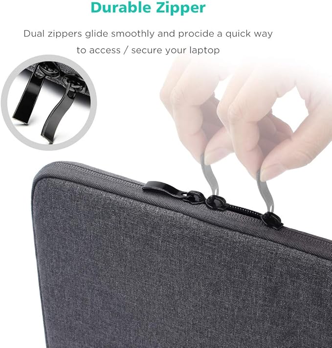 NIDOO 15" 16" Laptop Sleeve Case Notebook Protective Cover for 15" MacBook Air M3 M2 / 16" MacBook Pro M3 M2 / 15" Surface Laptop 5 4 3/16" ThinkPad Z16 / Yoga 7i / 15.6 Dell XPS 15 /HP EliteBook