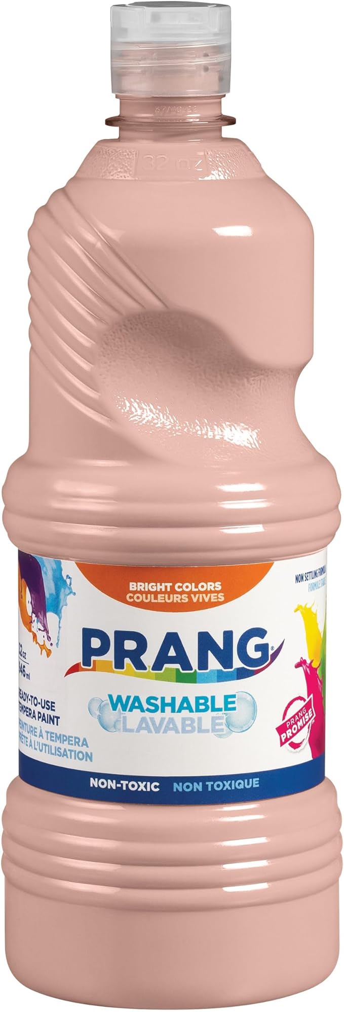 Prang Washable Tempera Paint, Peach, 32 Oz., 1 Count