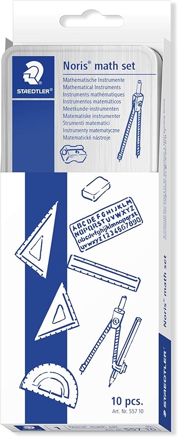Staedtler 557 10 Noris Club Mathematical Set