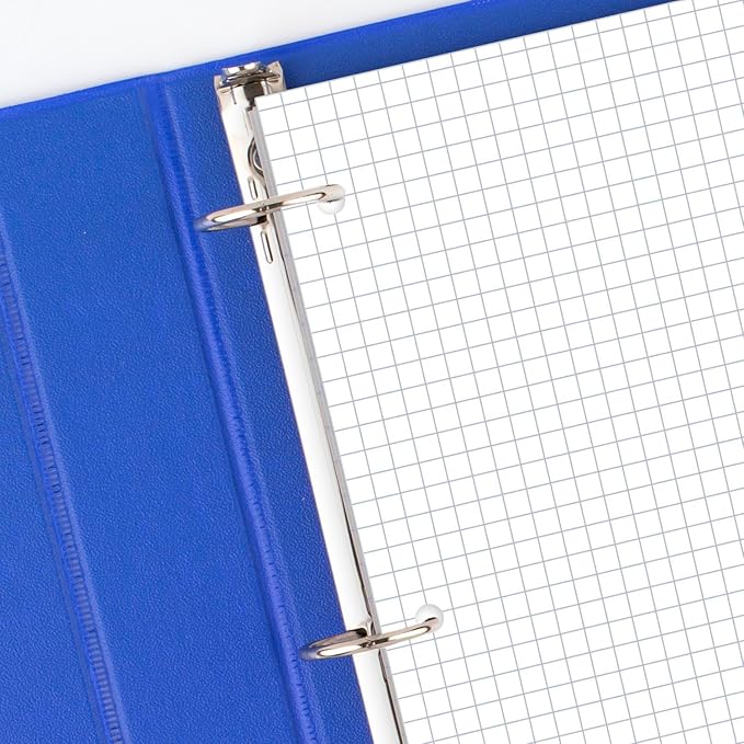 Mead Loose Leaf Paper, Graph Ruled Filler Notebook Paper, 8" x 10-1/2", 400 Sheets, Fits 3-Ring Binder (150038-ECM)
