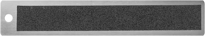 Pacific Arc Stainless Steel Ruler with Inch and Pica Measurements, 6 Inches Rubber Backed