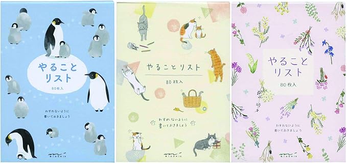 MIDORI TO DO List, Cat (91209-621)
