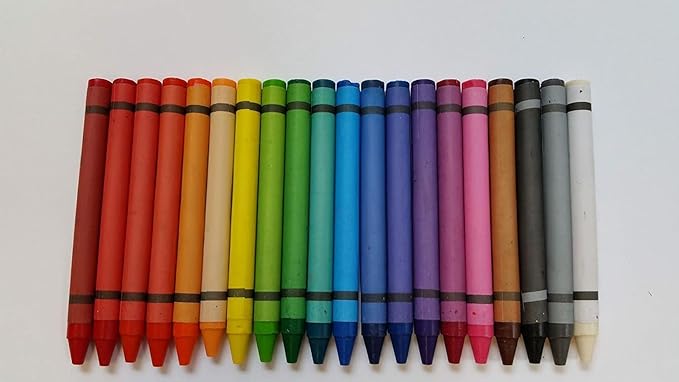 Trail maker (12 Pack Bright Wax Coloring Crayons in Bulk, Wholesale Packaging - 10 Per Box, 120 Crayons total
