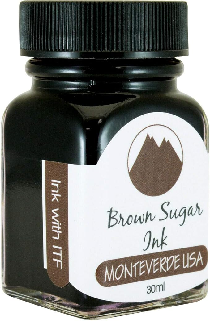 Monteverde USA Ink with ITF Technology, 30 ml Brown Sugar (G309BS)