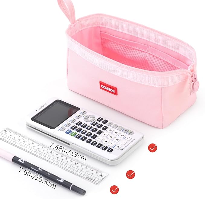 CICIMELON Pencil Case Large Capacity Pencil Pouch Pen Bag for School Teen Girl Boy Men Women
