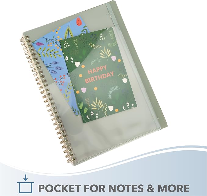 Mr. Pen- Dotted Spiral Journal Notebook Set, A5 (5.7"x7.9"), 160 Pages