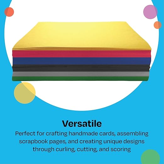 Childcraft Construction Paper,9 x 12 Inches,Assorted Colors,500 Sheets,(Pack of 6)