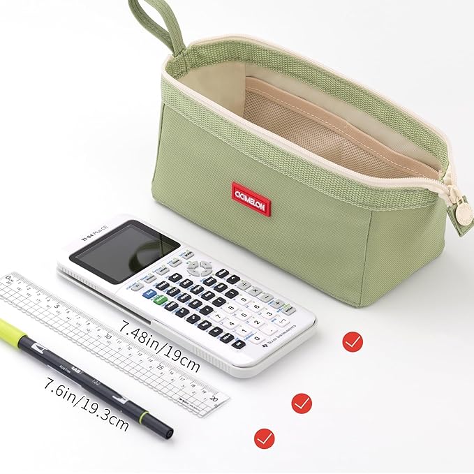 CICIMELON Pencil Case Large Capacity Pencil Pouch Pen Bag for School Teen Girl Boy Men Women