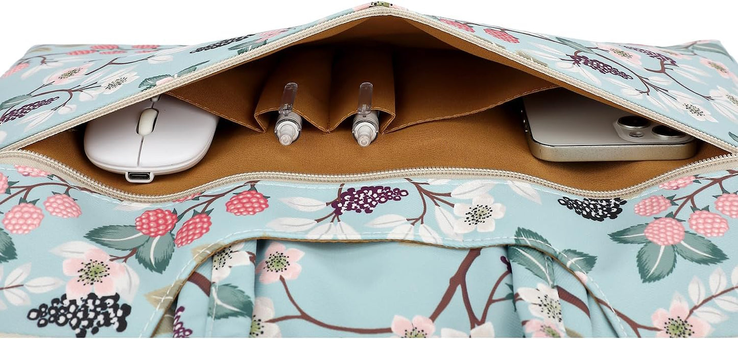 DACHEE Laptop Shoulder Bag for 15 Inch/15.6 Inch Macbook Pro