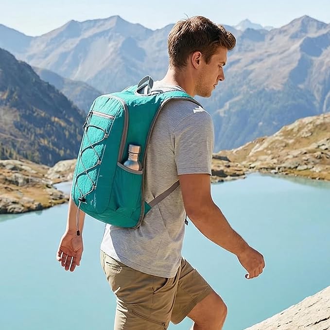 G4Free 20L Lightweight Packable Hiking Backpack for Women Men | Small Water Resistant Foldable Daypack with Phone Pocket for Travel Camping Outdoor