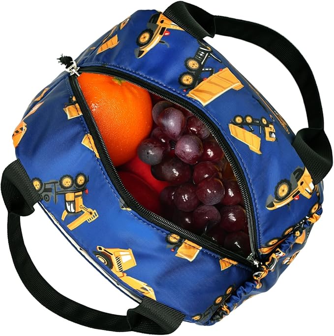 CAMTOP Boys Lunch Box Kids Insulated Lunch Bag Kids Cute Lunchbox for Boys Loncheras Para Niños