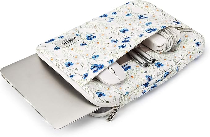 Kinmac 360° Protective Laptop Sleeve Case Bag Cover with Handle for MacBook Pro 16 inch,16 inch HP,Lenovo,Dell,ASUS,Acer Ultrabook and Business Laptop (Lavender)
