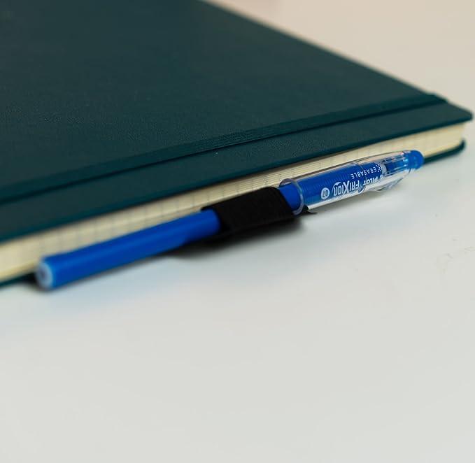 Rocketbook Multi-Subject Smart Notebook | Scannable Notebook & 1 Microfiber Cloth | Teal, Letter Size (8.5" x 11") & Pen/Pencil Holder (Pen Station)