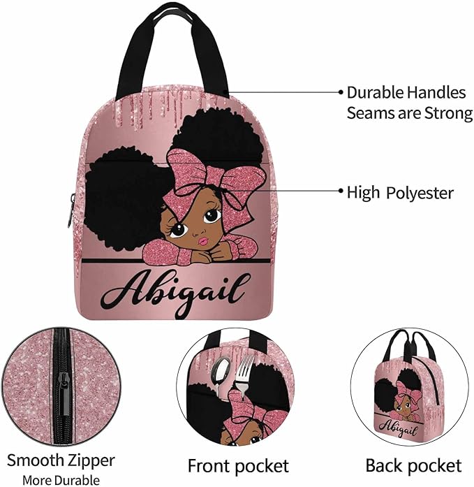 M YESCUSTOM Custom Name Backpack for Girls Kids Princess School Bookbag Personalized with Shoulders Bag Casual Daypack Childrent Travel for Daughter Granddaughter Sister