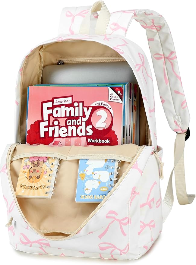 School Backpack for Teen Girls Women Laptop Backpack College Bookbags Middle School Travel Work Commuter Back Pack