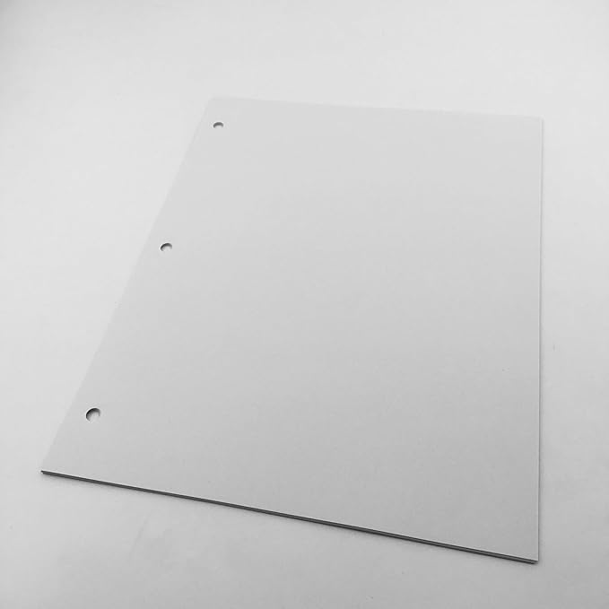 Loose Leaf Paper,(8.5" x 11") - 3-Hole Punched Letter, Filler Paper,Multi-Use Print & Copy White Paper Brightness (100)