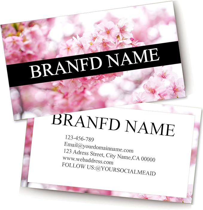 Simple Custom Premium Business Cards 500 pcs- Two Side Design, Custom Premium Business Cards 200 Full color Business Cards can Add You need to Customize 3.5" X 2"
