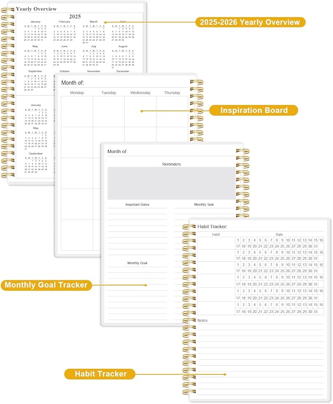 Academic Planner for 2026-2027 or Anytime - Undated Weekly Student Planner For Homeschool, High School, College & Nursing Students, 200 Pages, 8.5" x 11", Green