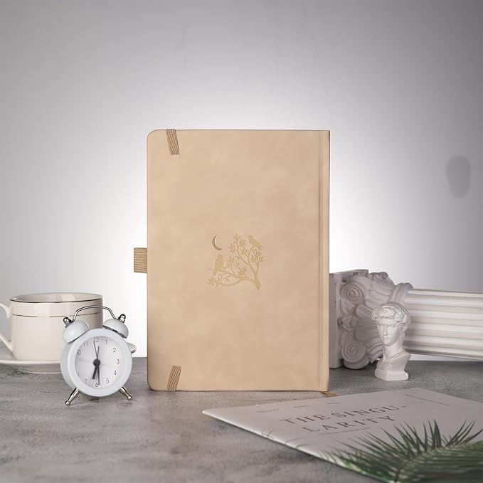TIEFOSSI Line Journal Notebook, A5 Hardcover Rule Journal for Women Men