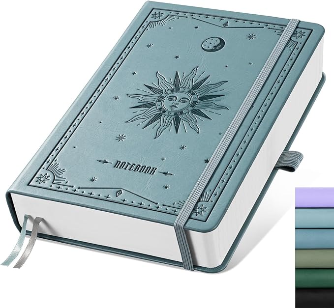 EMSHOI Dotted Journal Notebook, 320 Pages, A5 Size (5.7'' x 8.3'')