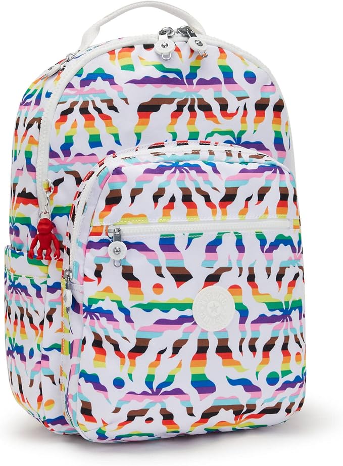 Kipling Women's Seoul 15" Laptop Backpack, Durable, Roomy with Padded Shoulder Straps, Built-In Protective Sleeve