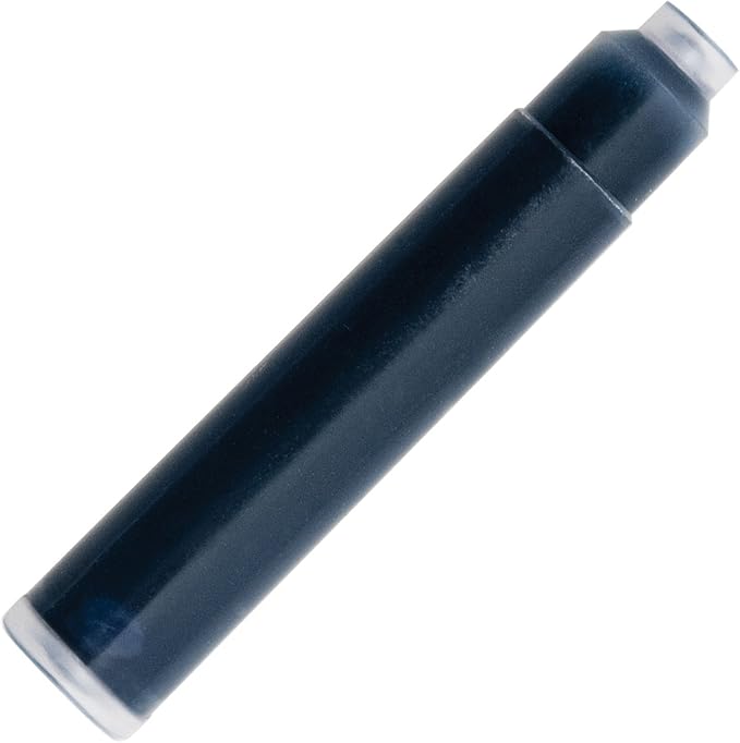 Monteverde International Size Cartridge to Fit Fountain Pens, Blue Black, 6 per Pack (G302BB)