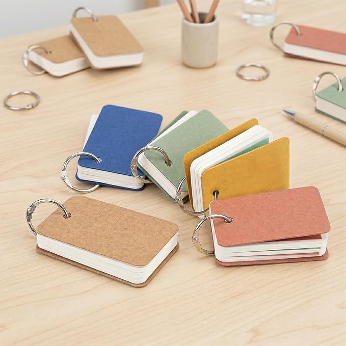 OWLKELA 80 Pcs Binder Rings 0.5 Inch, Loose Leaf Metal Book Rings, Flash Card Rings, Index Card Rings, Clip Rings, Nickel Plated Steel, Key Rings, Silver