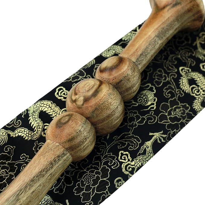 Wooden Tai Chi Ruler Taiji Practice for Beginners Natural Wood Meditation & Daily Relaxation Tool