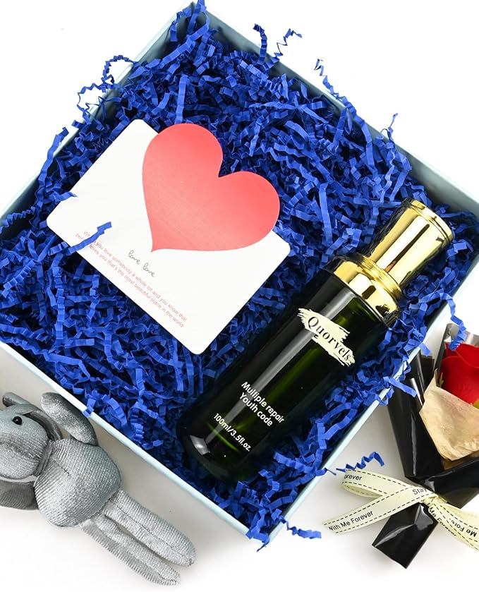 Raissily 10.5oz/300g Crinkle Cut Paper Shred Filler, Packing Grass Cushion for Christmas Wedding Birthday Anniversaries Easter Engagement Gift Confetti Box Bag Basket Filling Decoration (Navy Blue)