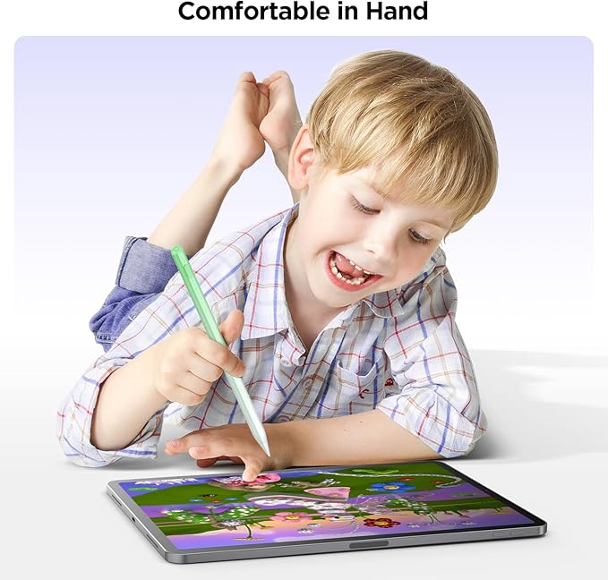 Stylus Pen for iPad 2018-2024, 15Mins Fast Charge for Apple iPad Pencil, Palm Rejection,Tilt Sensitivity,Pencil for iPad 10/9/8/7/6, iPad Pro 12.9"/11"/13" M4, iPad Air 5/4/3/11"-13" M2, iPad Mini 6/5
