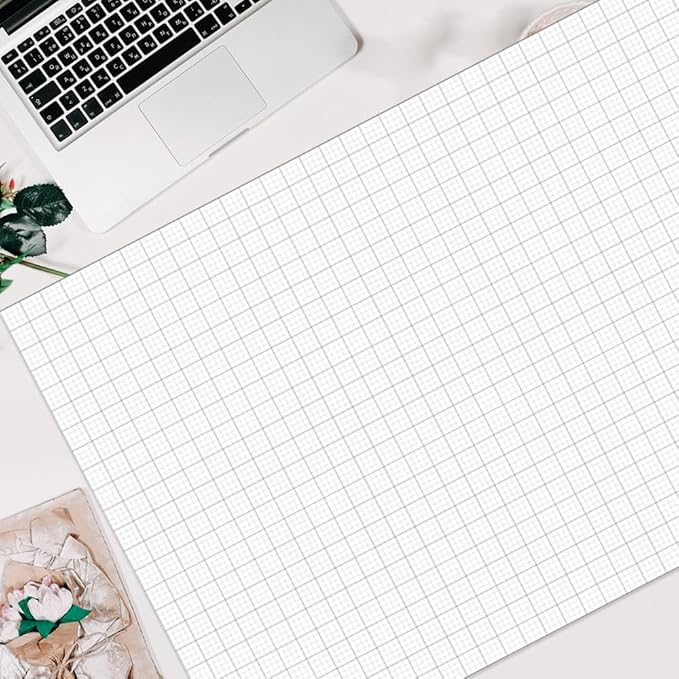 (2-Pack) Graph Paper Pad - 24" x 36" Large Graph Paper, 50 Sheets/100 Pages, 4"x4" Ruled Grid Paper for Engineer Architect Designer Mathematician Draftsmen Sketch House Commercial