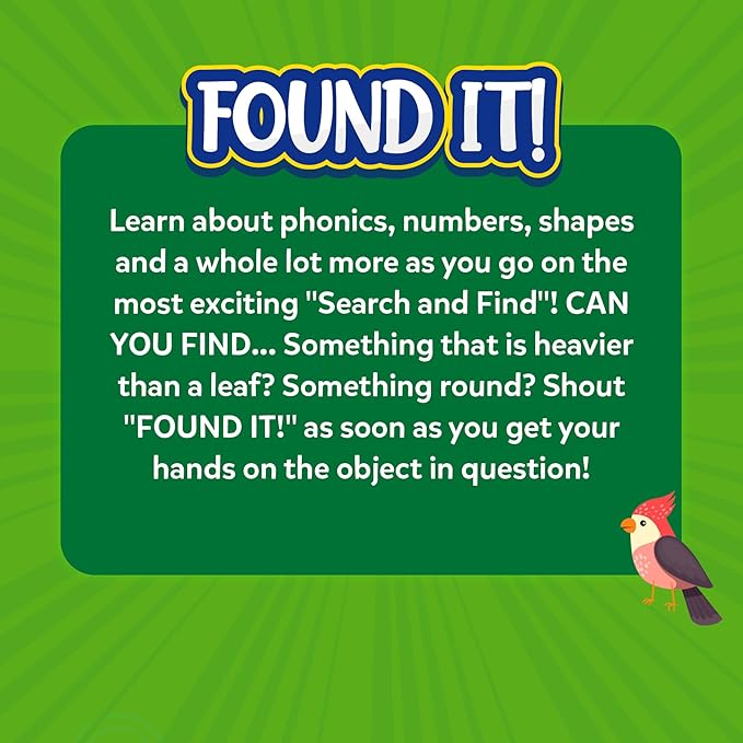 Skillmatics Indoor & Outdoor Scavenger Hunt Card Game - Found It, Educational Game Collections, Gifts for Kids, Boys, Girls and Families, for Ages 4, 5, 6, 7, Perfect for Home, School, Playdates