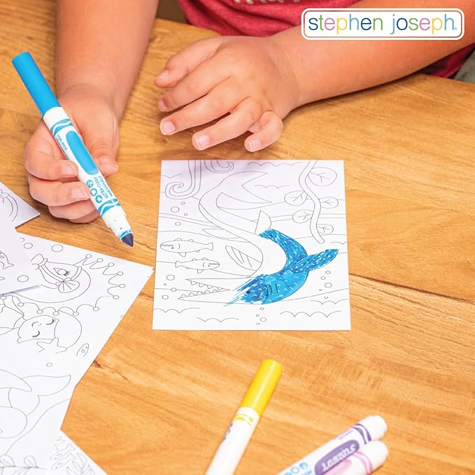 Stephen Joseph, Wonder Ink Toddler Art Set, Mess Free Coloring Pages, Toddler Travel Activity, Fairy Princess