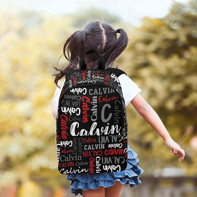 M YESCUSTOM Custom Name School Backpack for Girls Kids Boys Personalized Bookbag for Girls Elementary Kindergarten School Bag with Insulated Lunch Tote Little Kid Toddler Backpack