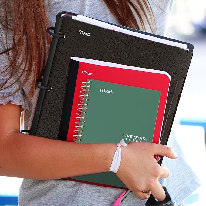 Five Star Personal Spiral Notebook, 1 Subject, College Ruled Paper, 7" x 4-3/8", Small Size, 100 Sheets, Seaglass Green (450022CH1)