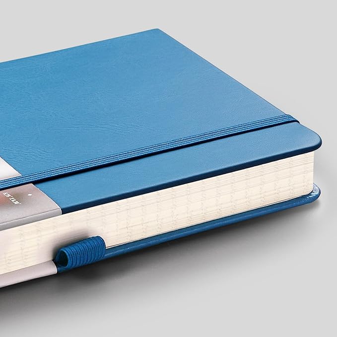 EMSHOI Graph Grid Journal Notebook, 256 Pages, A5 Size (5.7'' x 8.3'')