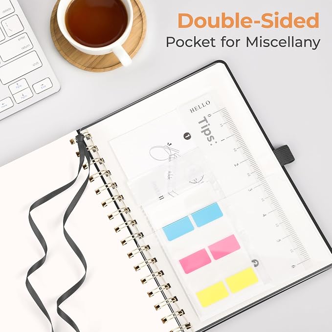 AHGXG Blank Journal Notebook, 160 Pages, A5 Medium Size (5.7'' x 8.3'')