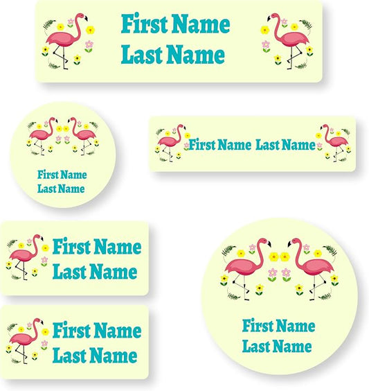 Personalized Daycare Name Labels for Kids (71 Labels) - Custom Durable Waterproof Name Stickers for Clothing Tags, Water Bottles, Lunch Boxes, and School Supplies - Dishwasher, Washer