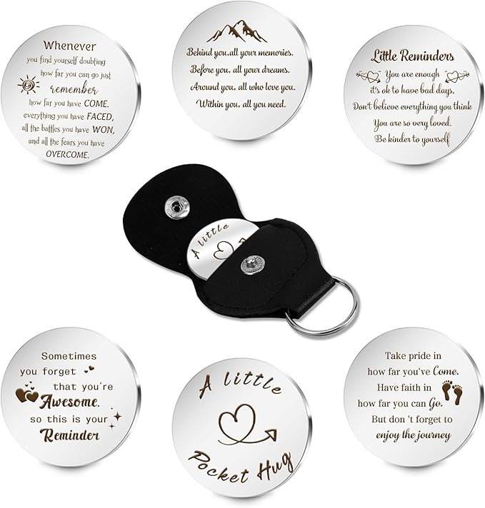 Pocket Hug Token Valentines Day Gifts For Him Graduation Gifts Back To School Gifts 2026 Eatser Basket Stuffer Keepsake